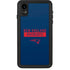 NFL New England Patriots Blue Performance Series iPhone XR Waterproof Case