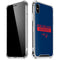 NFL New England Patriots Blue Performance Series iPhone XS Max Clear Case