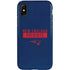 NFL New England Patriots Blue Performance Series iPhone XS Pro Case