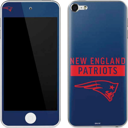 NFL New England Patriots Blue Performance Series Apple iPod Skin