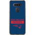 NFL New England Patriots Blue Performance Series LG K51/Q51 Clear Case