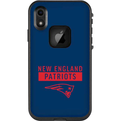 NFL New England Patriots Blue Performance Series LifeProof Fre iPhone Skin