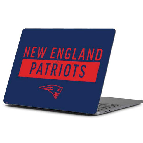 NFL New England Patriots Blue Performance Series Apple MacBook Pro 13-inch Skin