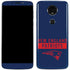 NFL New England Patriots Blue Performance Series Moto E5 Plus Skin