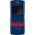 NFL New England Patriots Blue Performance Series Motorola RAZR Skin