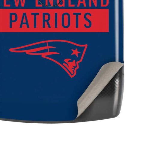 NFL New England Patriots Blue Performance Series Motorola RAZR Skin