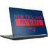 NFL New England Patriots Blue Performance Series MSI GS65 Stealth Laptop Skin