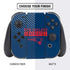 NFL New England Patriots Blue Performance Series Nintendo Switch Bundle Skin