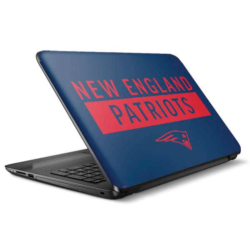 NFL New England Patriots Blue Performance Series HP Notebook Skin