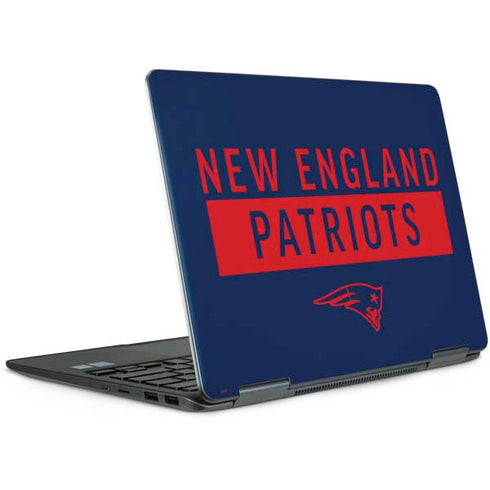 NFL New England Patriots Blue Performance Series Notebook 9 Pro 13in (2017) Skin
