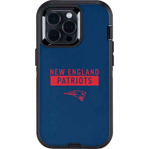 NFL New England Patriots Blue Performance Series Otterbox Defender iPhone Skin