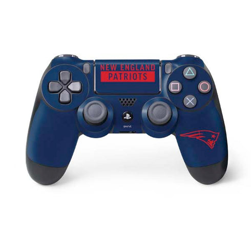 NFL New England Patriots Blue Performance Series PS4 Controller Skin