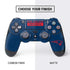 NFL New England Patriots Blue Performance Series PS4 Controller Skin