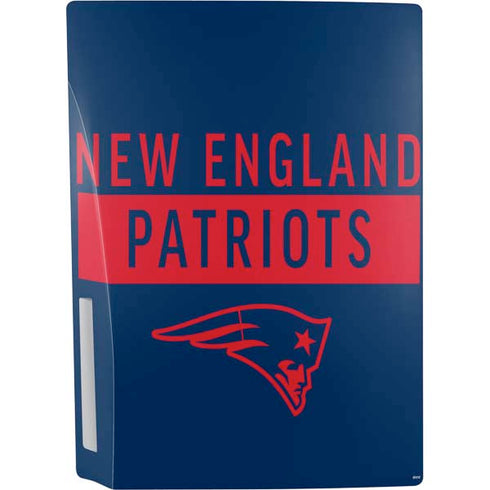 NFL New England Patriots Blue Performance Series PS5 Bundle Skin