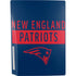 NFL New England Patriots Blue Performance Series PS5 Console Skin