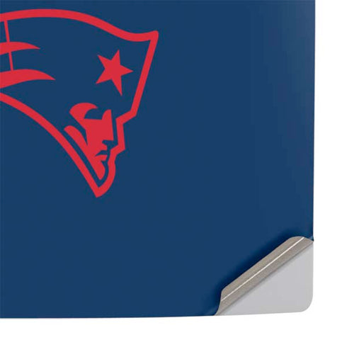 NFL New England Patriots Blue Performance Series PS5 Console Skin