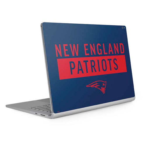 NFL New England Patriots Blue Performance Series Surface Book 2 15in Skin