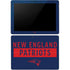 NFL New England Patriots Blue Performance Series Surface Go Skin