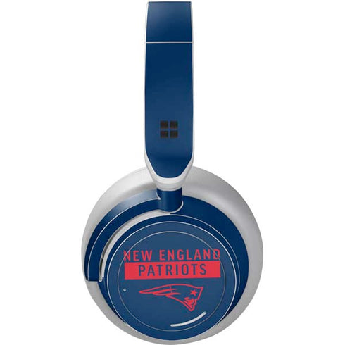NFL New England Patriots Blue Performance Series Surface Headphones Skin