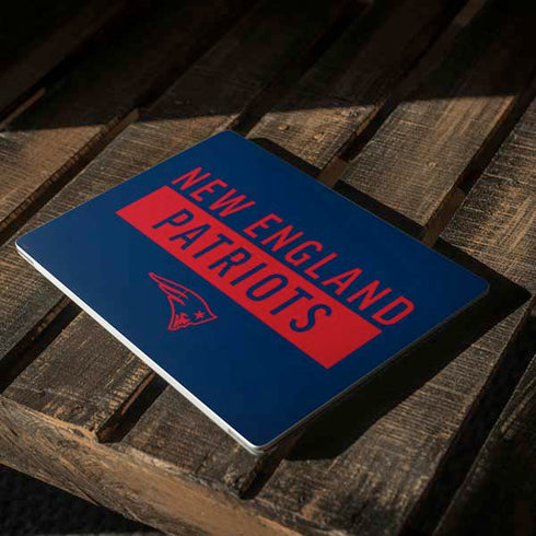 NFL New England Patriots Blue Performance Series Surface Laptop 2 Skin