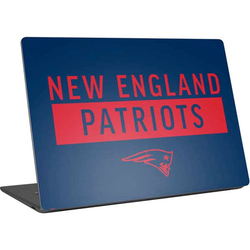 NFL New England Patriots Blue Performance Series Surface Laptop 4 15in Skin