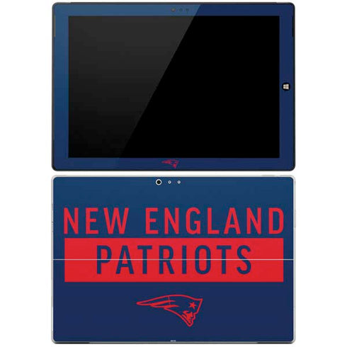 NFL New England Patriots Blue Performance Series Surface Pro 3 Skin