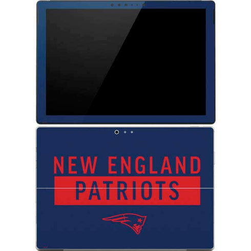 NFL New England Patriots Blue Performance Series Surface Pro 4 Skin