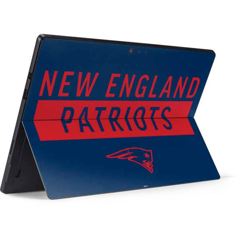 NFL New England Patriots Blue Performance Series Surface Pro 6 Skin