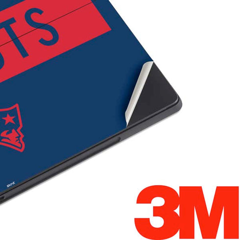 NFL New England Patriots Blue Performance Series Surface Pro 6 Skin