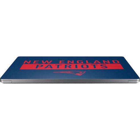 NFL New England Patriots Blue Performance Series Universal Laptop 13in (10.6 x 7.6in) Skin