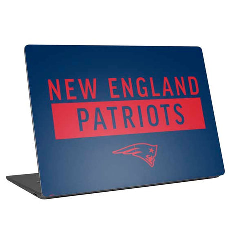 NFL New England Patriots Blue Performance Series Universal Laptop 17in (13.8 x 10in) Skin
