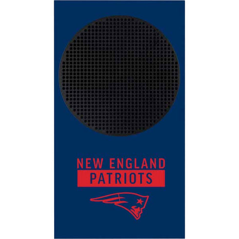 NFL New England Patriots Blue Performance Series Xbox Series S Skins