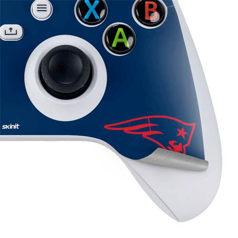 NFL New England Patriots Blue Performance Series Xbox Series S Skins