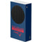 NFL New England Patriots Blue Performance Series Xbox Series S Console Skin