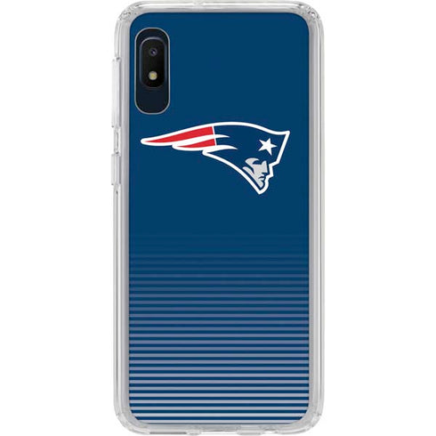 NFL New England Patriots Breakaway Galaxy A10e Clear Case