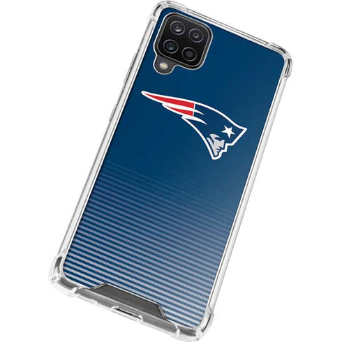 NFL New England Patriots Breakaway Galaxy A12 Clear Case