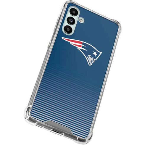 NFL New England Patriots Breakaway Galaxy A13 5G Clear Case