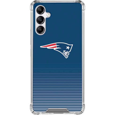 NFL New England Patriots Breakaway Galaxy A15 5G Clear Case