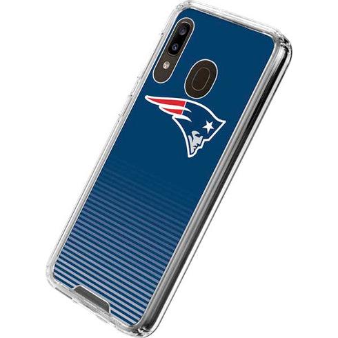 NFL New England Patriots Breakaway Galaxy A30 Clear Case