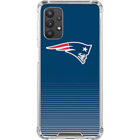 NFL New England Patriots Breakaway Galaxy A32 5G Clear Case