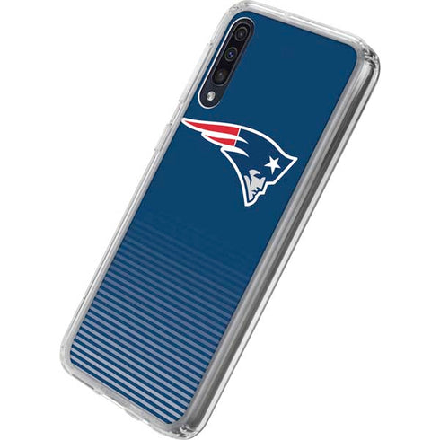 NFL New England Patriots Breakaway Galaxy A50 Clear Case