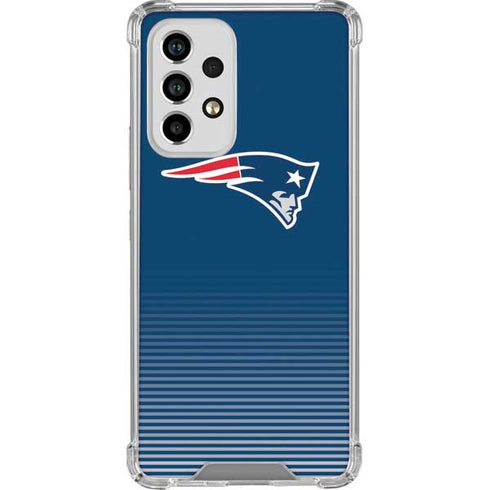 NFL New England Patriots Breakaway Galaxy A53 5G Clear Case
