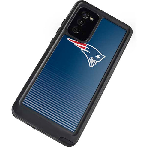 NFL New England Patriots Breakaway Galaxy Note20 5G Waterproof Case