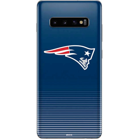 NFL New England Patriots Breakaway Galaxy S10 Plus Skin