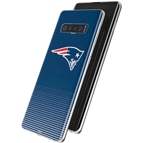 NFL New England Patriots Breakaway Galaxy S10 Plus Skin
