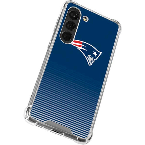 NFL New England Patriots Breakaway Galaxy S23 Clear Case
