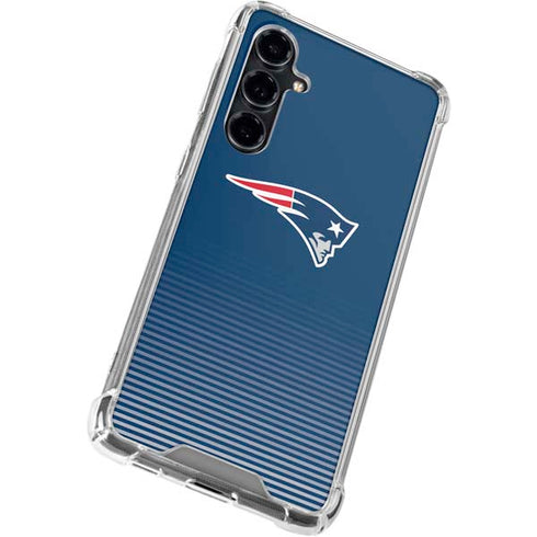 NFL New England Patriots Breakaway Galaxy S23 FE Clear Case