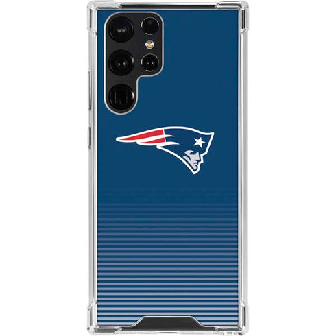 NFL New England Patriots Breakaway Galaxy S24 Ultra Clear Case