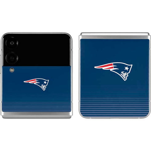 NFL New England Patriots Breakaway Galaxy Z Flip4 5G Skin