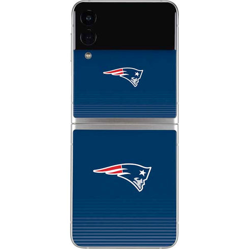 NFL New England Patriots Breakaway Galaxy Z Flip4 5G Skin